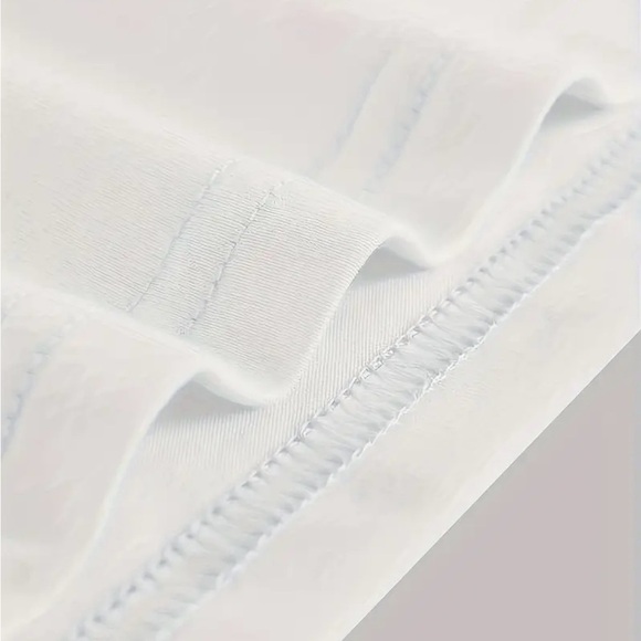 Graphic White and Red Short Sleeve Tee - Picture 4 of 7